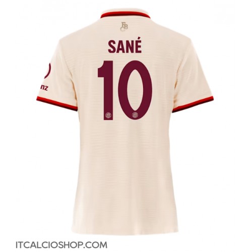 Bayern Munich Leroy Sane #10 Terza Maglia Femmina 2024-25 Manica Corta